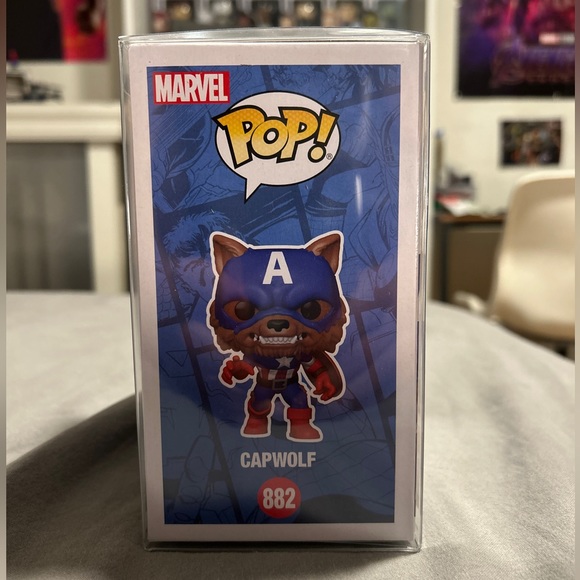 Capwolf Funko Pop! - Captain America - MARVEL - Picture 3 of 5